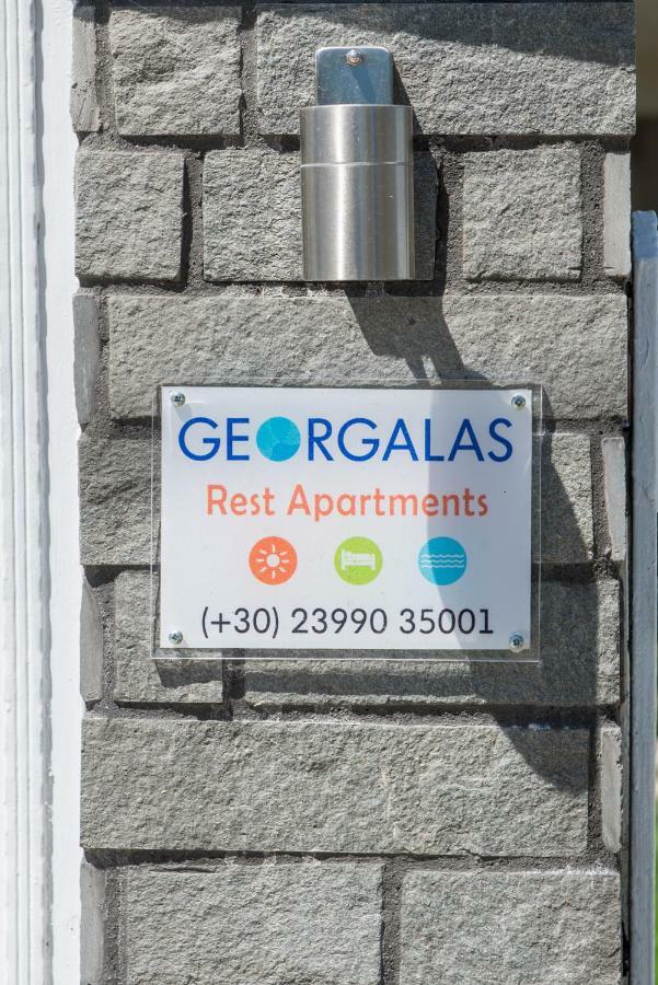 Georgalas Rest Apartments Nea Kallikrateia Exterior foto