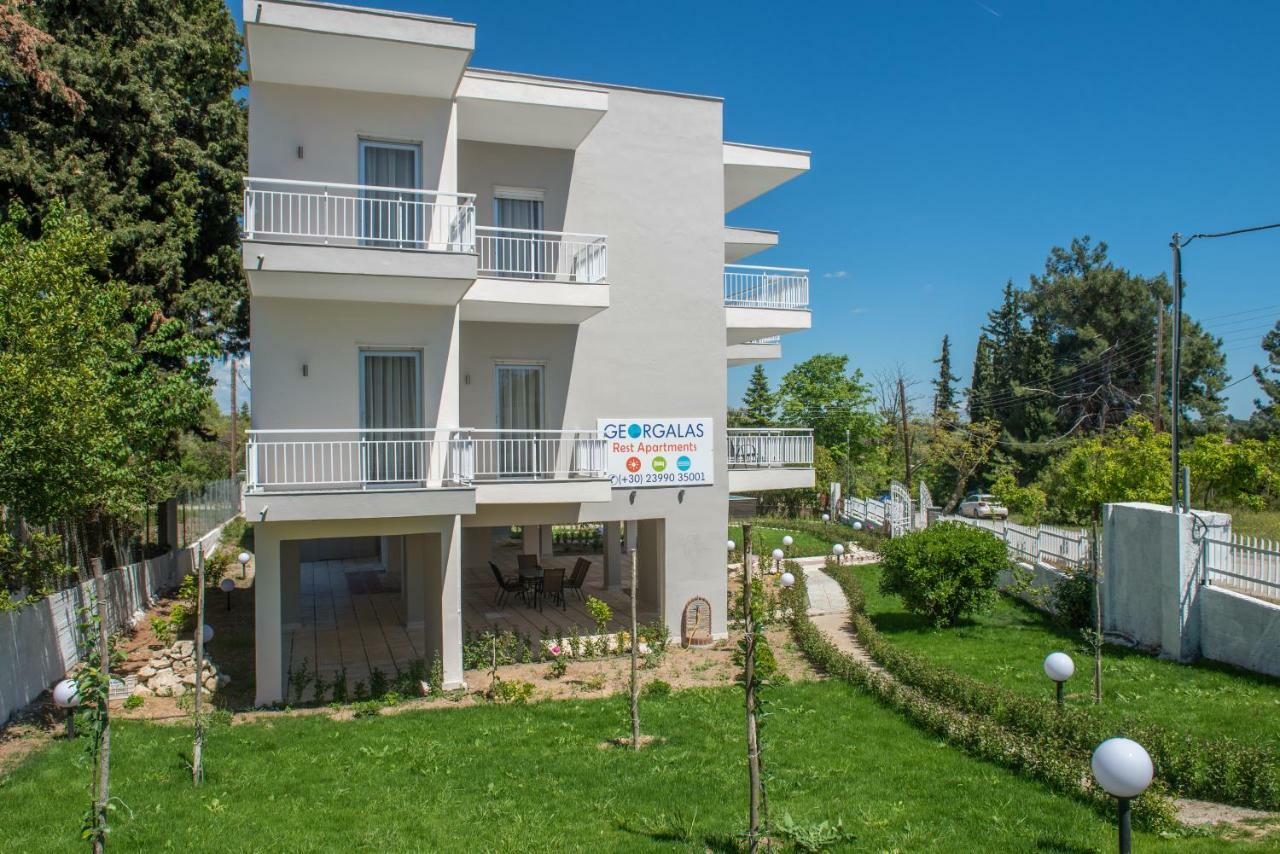 Georgalas Rest Apartments Nea Kallikrateia Exterior foto